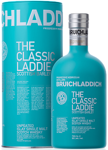 Bruichladdich Scottish Barley single malt scoth whisky (gift box)  0.7л