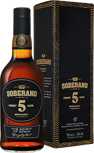 Soberano Reserva 5 Gonzalez Byass (gift box)  0.7л