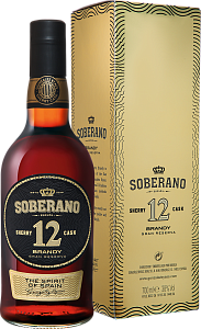 Soberano Gran Reserva 12 Gonzalez Byass (gift box)  0.7л