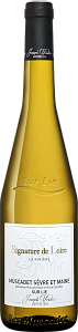 SIgnature de Loire La Riniere Muscadet Sevre et Maine Sur Lie АОС Joseph Verdier 2022 0.75л