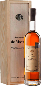 Armagnac de Montal 1986 Bas Armagnac (gift box) 1986 0.2л