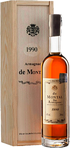 Armagnac de Montal 1990 Bas Armagnac (gift box) 1990 0.2л