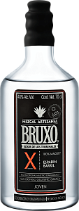 Bruxo X Mezcal Artesanal Joven  0.7л