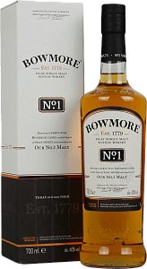 Bowmore No.1 Single Malt Scotch Whisky (gift box)  0.7л