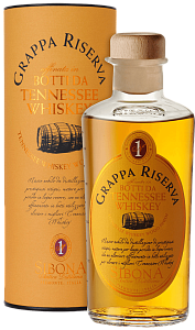 Sibona Grappa Riserva in botti da Tennessee Whiskey (gift box)  0.5л