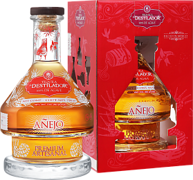 El Destilador Premium Artesanal Anejo Santa Lucia (gift box)  0.75л