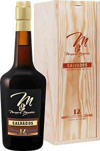 Marquis de Montdidier 12 y.o. Calvados AOC (gift box)  0.7л