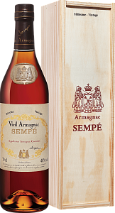 Sempe Vieil Vintage 1973 Armagnac AOC (gift box) 1973 0.7л