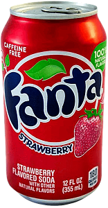 Fanta Strawberry  0.355л