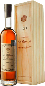 Armagnac de Montal 1989 Bas Armagnac (gift box) 1989 0.2л