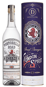 Portobello Road London Dry Gin (gift box)  0.7л