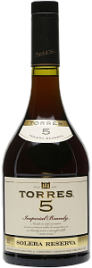 Torres 5 Solera Reserva  0.5л