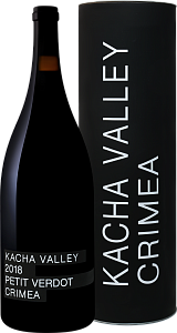 Kacha Valley Petit Verdot Crimea Satera (gift box) 2020 1.5л