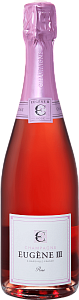 Eugene III Rosé Brut Champagne АOC Coopérative Vinicole de la Région de Baroville  0.75л