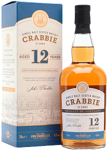 Crabbie's Single Malt Scotch Whisky 12 y.o. (gift box)  0.7л