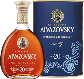 Aivazovsky Very Old 20 Y.O. (gift box)  0.5л