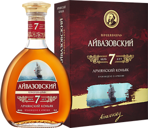 Aivazovsky 7 Y.O. (gift box)  0.5л