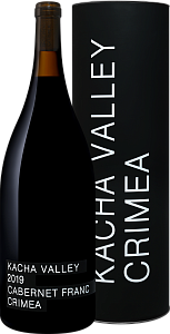 Kacha Valley Cabernet Franc Crimea Satera (gift box) 2019 1.5л