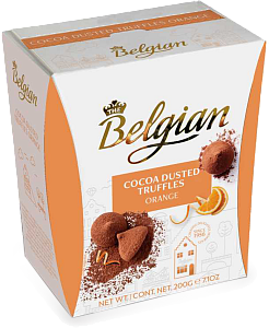 The Belgian Cocoa Dusted Truffles Orange  0.2л